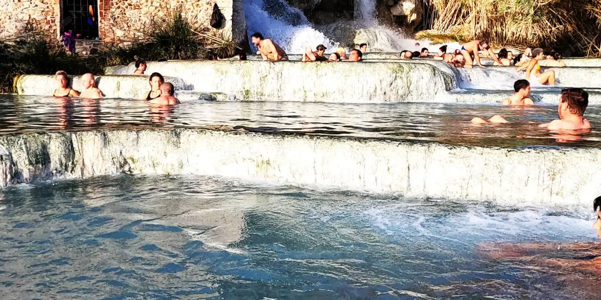 Real Hot Spring Photo Collection – Cascate del Mulino, Saturnia, Italy